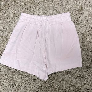 ASOS Design Linen Blend Pink Shorts - 4